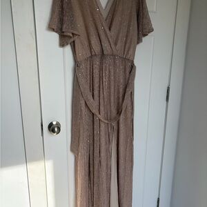 Baltic Born Grace Sparkle Gown in Champagne